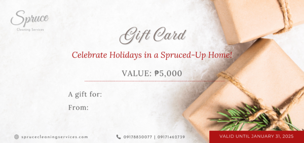 Spruce Holiday Gift Card 5000